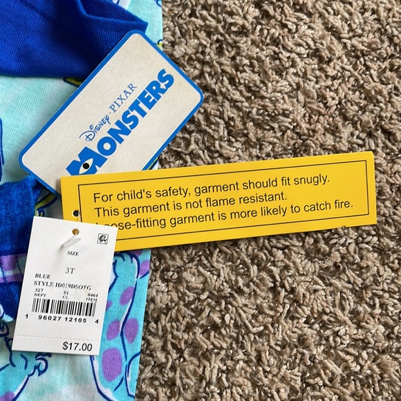 Disney 4 piece PJ set, size 3t - Picture 7 of 7